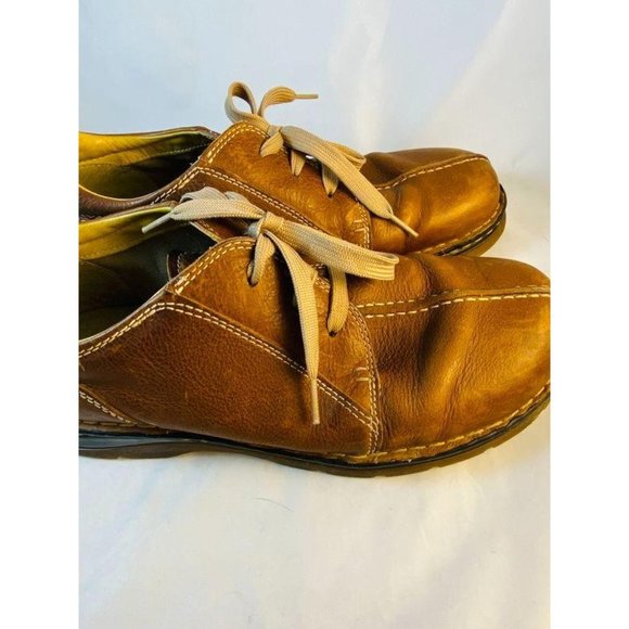 Doc Martens Mens 11 Brown Leather Tie Oxfords #112